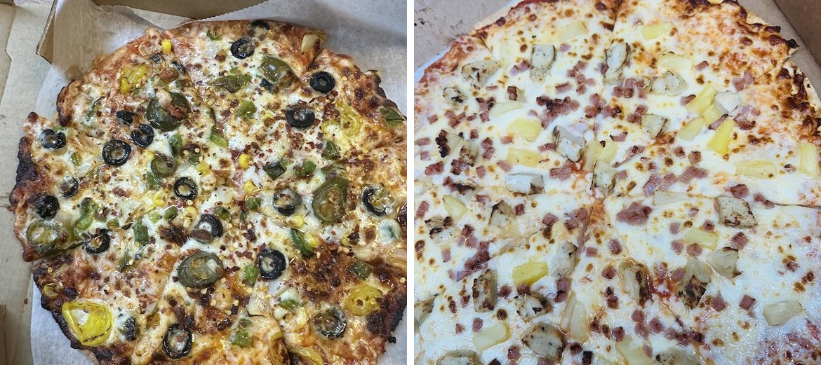 Pizza At The Square Menu