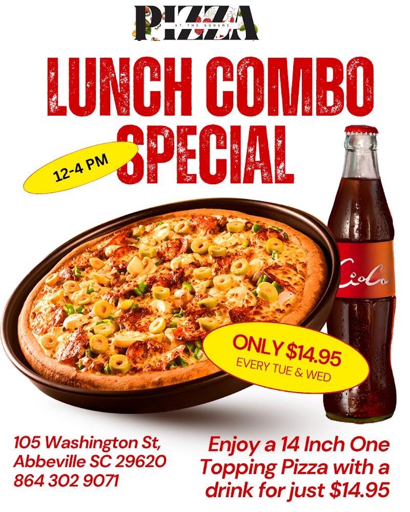 Pizza At The Square Menu image 3